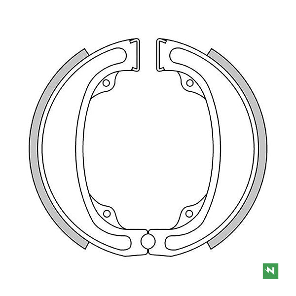 Newfren Brake Shoes (1-GF1215)