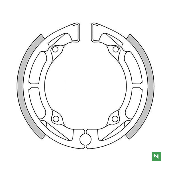 Newfren Brake Shoes (1-GF1225)