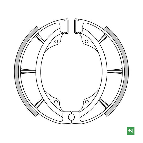 Newfren Brake Shoes (1-GF1231)