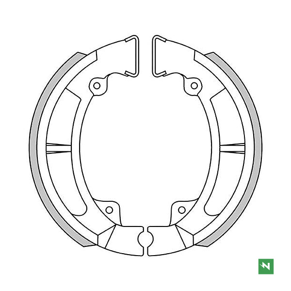 Newfren Brake Shoes (1-GF1236)
