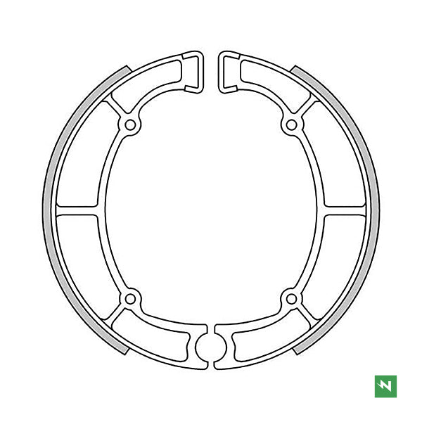 Newfren Brake Shoes (1-GF1240)