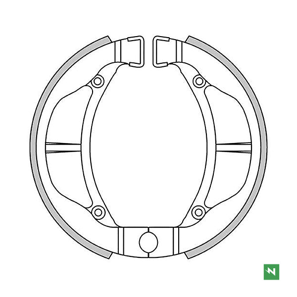 Newfren Brake Shoes (1-GF1245)