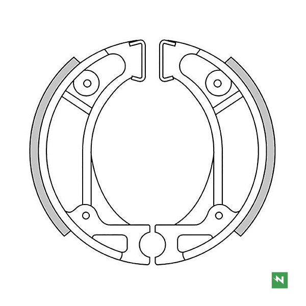 Newfren Brake Shoes (1-GF1248)