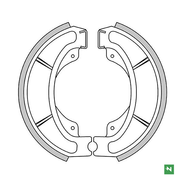 Newfren Brake Shoes (1-GF1252)