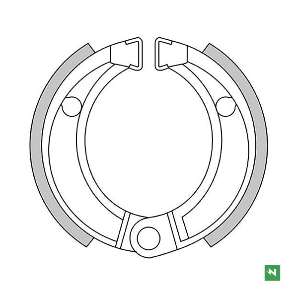 Newfren Brake Shoes (1-GF1253)