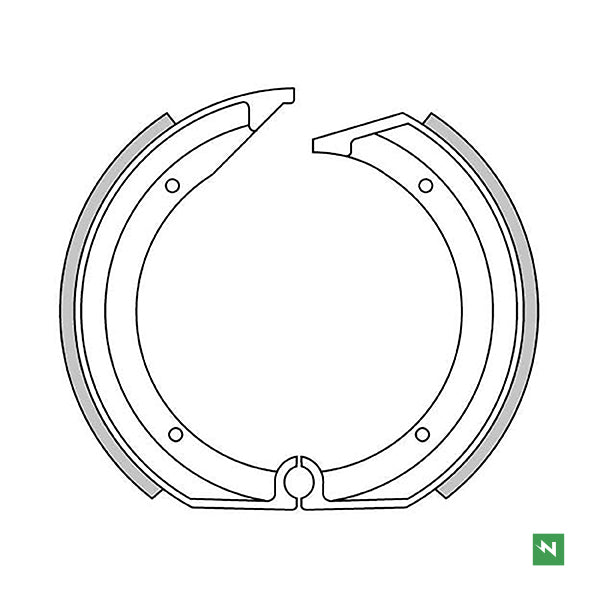 Newfren Brake Shoes (1-GF1256)