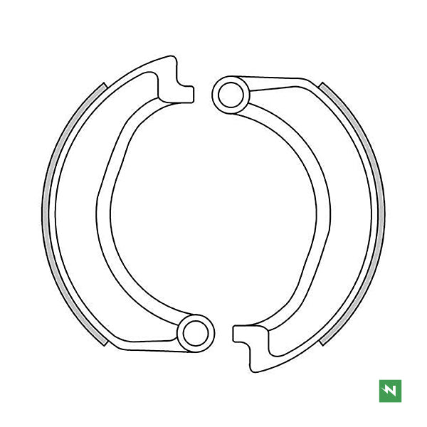 Newfren Brake Shoes (1-GF1257)