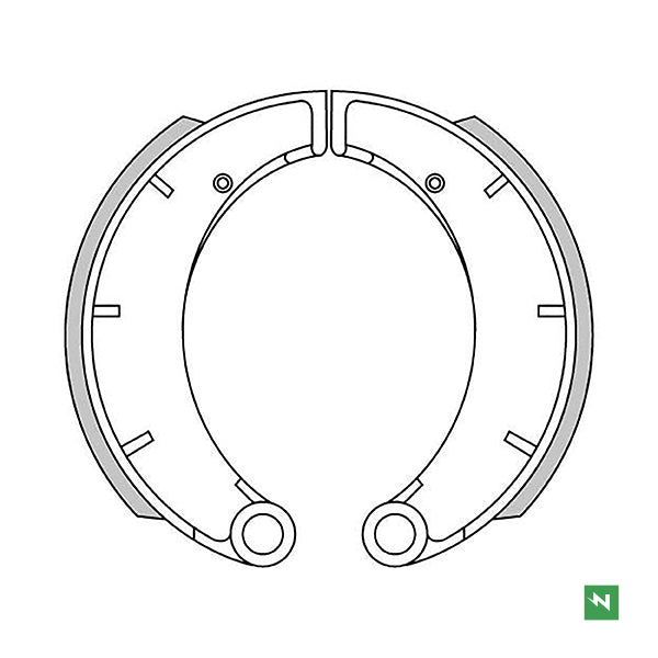 Newfren Brake Shoes (1-GF1260)