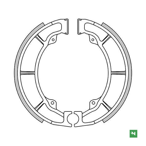 Newfren Brake Shoes (1-GF1268)