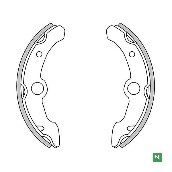 Newfren Brake Shoes (1-GF1273)