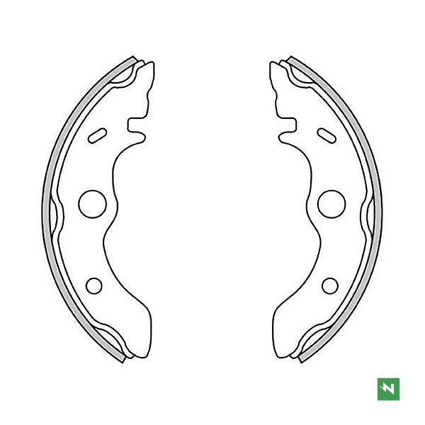 Newfren Brake Shoes (1-GF1274)