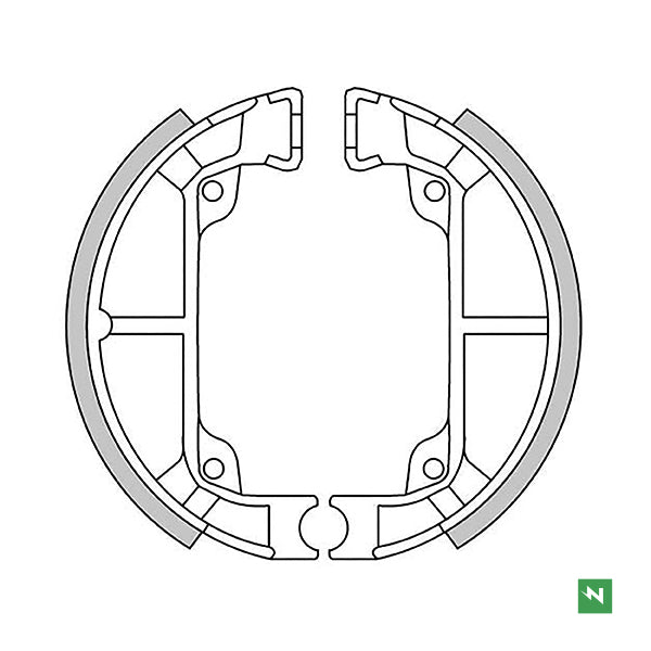 Newfren Brake Shoes (1-GF1297)