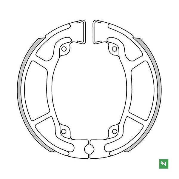 Newfren Brake Shoes (1-GF1316)