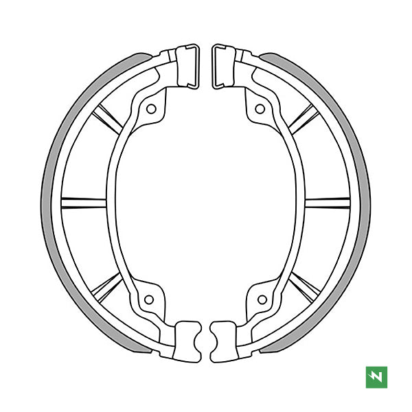 Newfren Brake Shoes (1-GF1317)