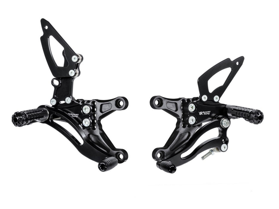 Bonamici Racing Rearsets - Kawasaki ZX6R (2005-2006) (Free Delivery) K005