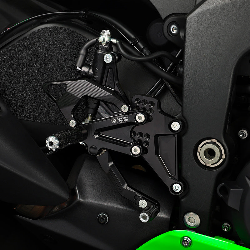 Bonamici Racing Rearsets - Kawasaki ZX6R (2020-2025) (Free Delivery) K024 Pro