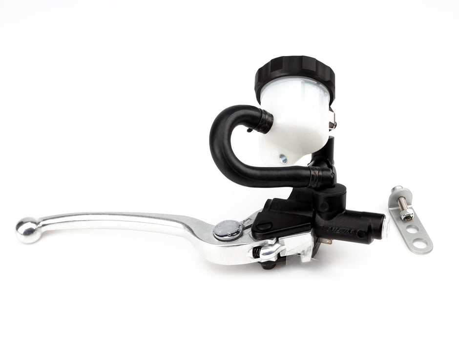 Nissin Axial Clutch Master Cylinder 14mm Black Body Silver Lever (MCC14SB)