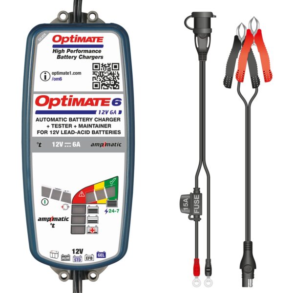 Tecmate Optimate 6 Battery Charger TM378