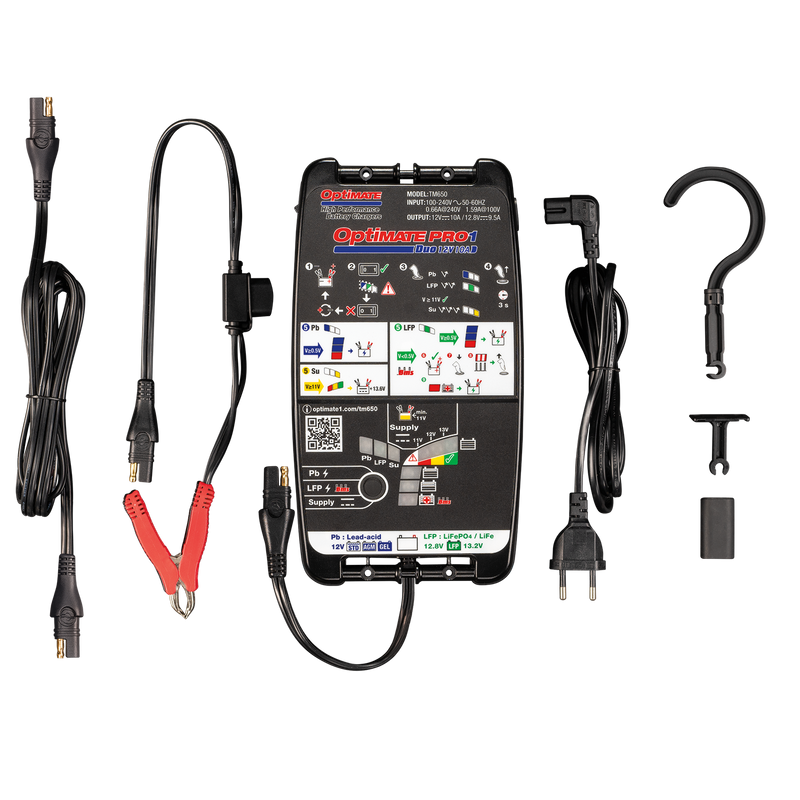Tecmate Optimate Pro-1 Duo Battery Charger (TM650)