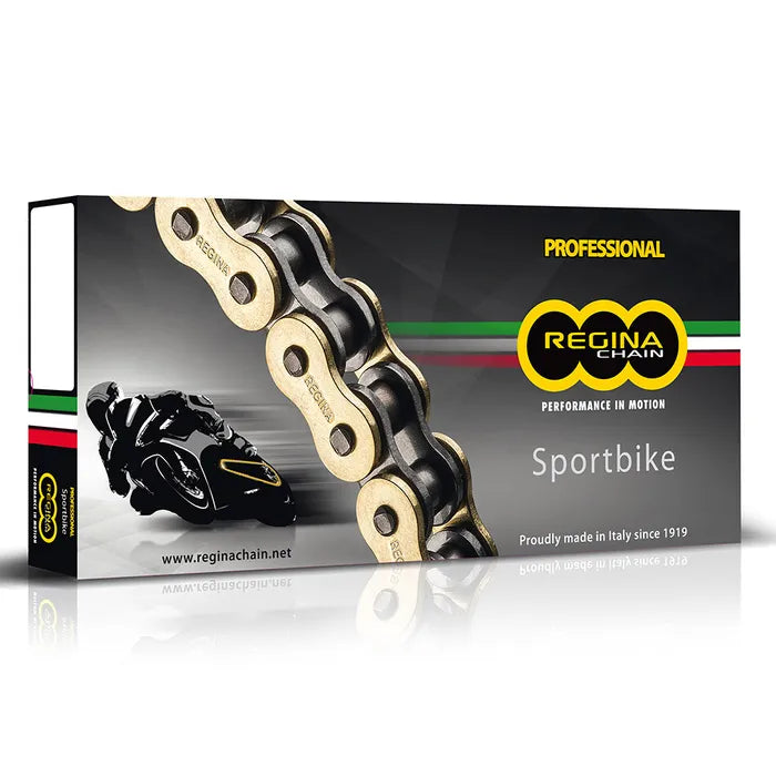 REGINA 520 CHAIN ZRP SPORTBIKE SERIES 120 LINKS GOLD (REG-135ZRP/00E)