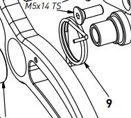 Bonamici Racing Rearset Spare Parts