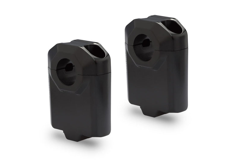 Bar riser for diam 22 mm handlebar. H=50 mm. Black. (LEH.00.039.22001.50/B)  [Clearance]