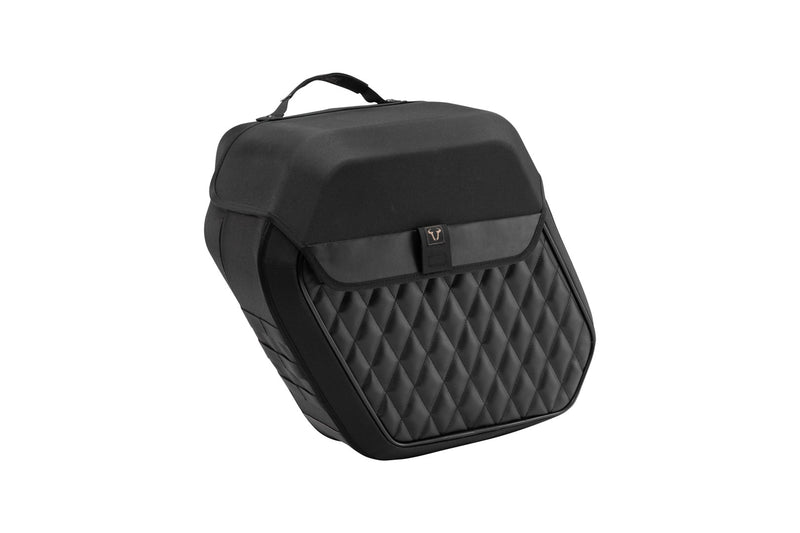 Legend Gear side bag system LH2. 1x 25.5 l. Softail Fat Bob / S (17-).(BOM) (BC.HTA.18.682.20300)