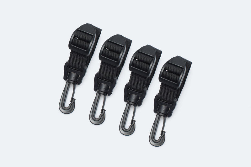 Strap set Slipstream.Width: 20 mm. Length: 2x 37 cm and 2x 70 cm.(BC.ZUB.00.083.30000)