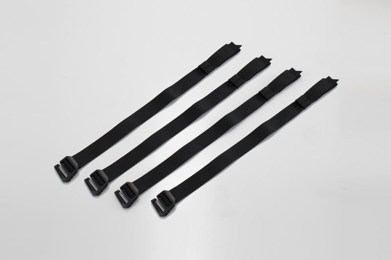 Strap set SysBag.Black. 4 fitting straps.(BC.ZUB.00.097.30000)  [Clearance]