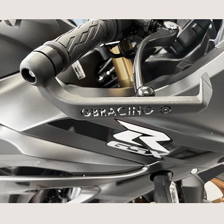 GBRacing Brake Lever Guard A160 M12 Threaded 10mm Spacer Bar End 160mm (BLG-M12-S10-A160-GBR)