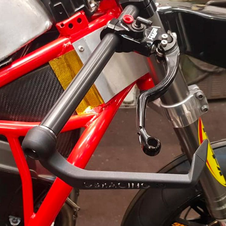 GBRacing Brake Lever Guard A160 with 16mm Bar End and 14mm Insert (BLG-16-14-A160-GBR)