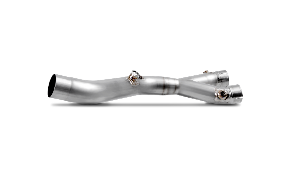 Akrapovic Link Pipe/Collector (Titanium) - Yamaha YZF R1 (2015-2024) L-Y10SO17