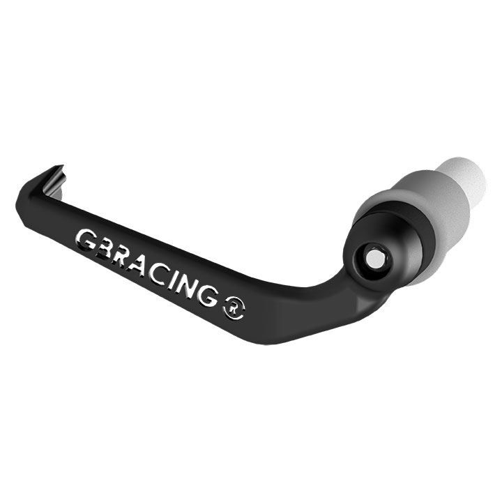 GBRacing Clutch Lever Guard A160 M18 Threaded 15mm Spacer Bar End 160mm (CLG-M18-S15-A160-GBR)