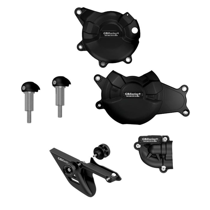 GBRacing Crash Protection Bundle (Race) for Yamaha YZF-R7 (CP-R7-2022-CS-R-GBR)