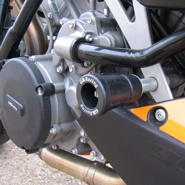 GBRacing Lower Frame Sliders for KTM 990 Super Duke, Supermoto SMT (CP-SD-2-SET-GBR)