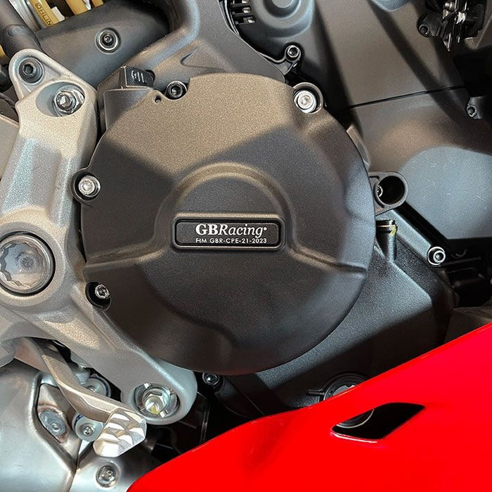 GBRacing Engine Case Cover Set for Ducati SuperSport 2021 (EC-950SS-2021-SET-GBR)