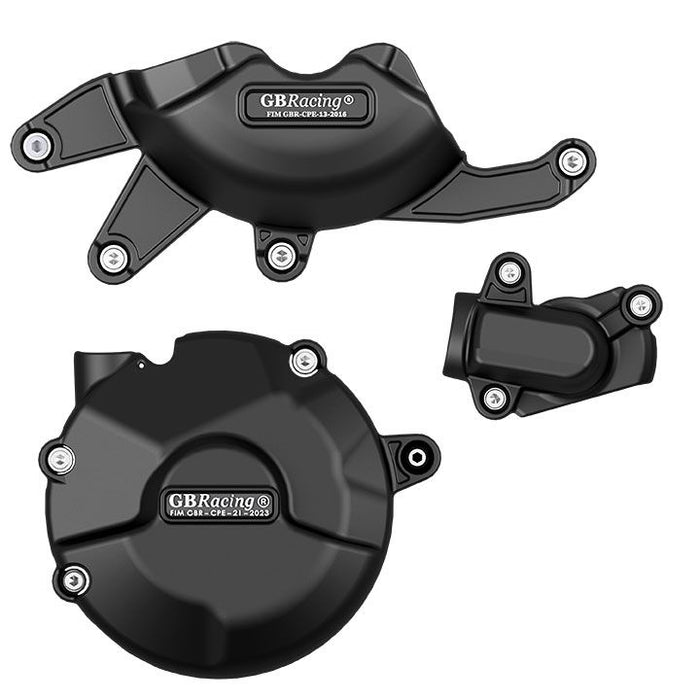 GBRacing Engine Case Cover Set for Ducati SuperSport 2021 (EC-950SS-2021-SET-GBR)