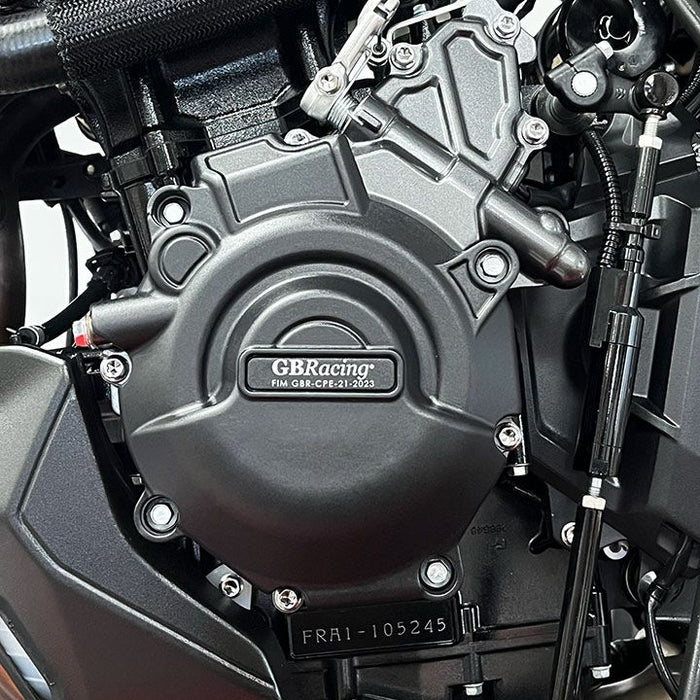 GBRacing Alternator Case Cover for Suzuki GSX-8S V-Strom 800DE (EC-GSX-8S-M3-1-GBR)