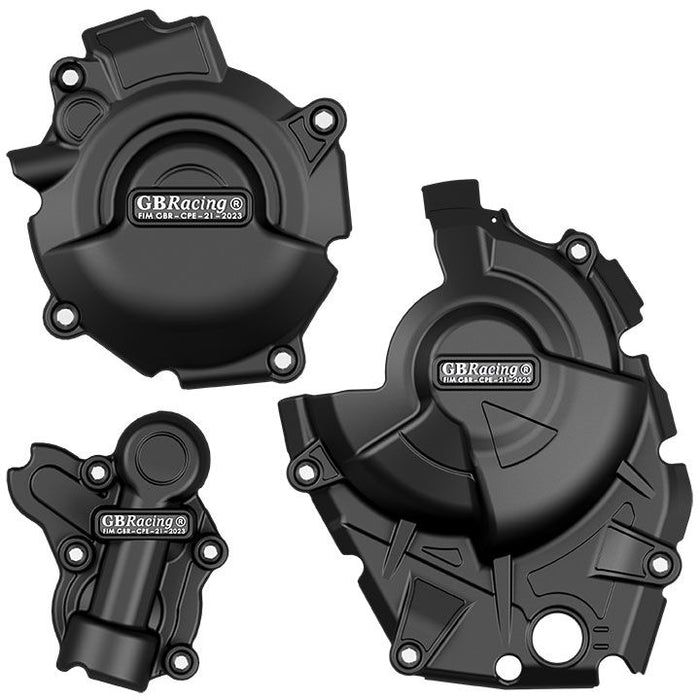 GBRacing Engine Case Cover Set for Suzuki GSX-8S V-Strom 800DE(EC-GSX-8S-M3-SET-GBR)