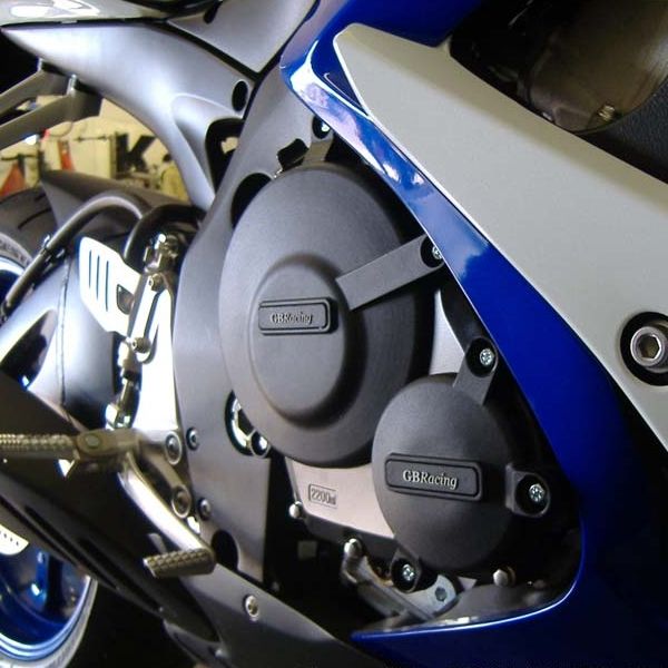 GBRacing Engine Case Cover Set for Suzuki GSX-R 600 / GSX-R 750 (EC-GSXR600-K6-SET-GBR)
