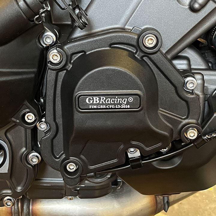 GBRacing Pulse / Timing Cover for Yamaha MT-09 XSR900 Tracer 9 (EC-MT09-2021-3-GBR)