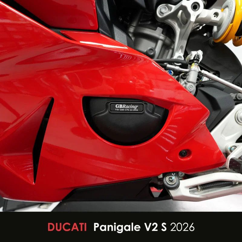 GBRacing Engine Case Cover Set for Ducati Panigale V2 (EC-V2-2025-SET-GBR)