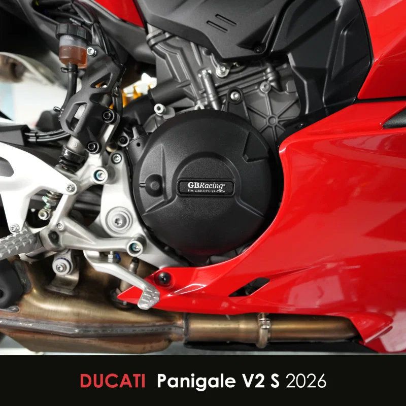 GBRacing Engine Case Cover Set for Ducati Panigale V2 (EC-V2-2025-SET-GBR)