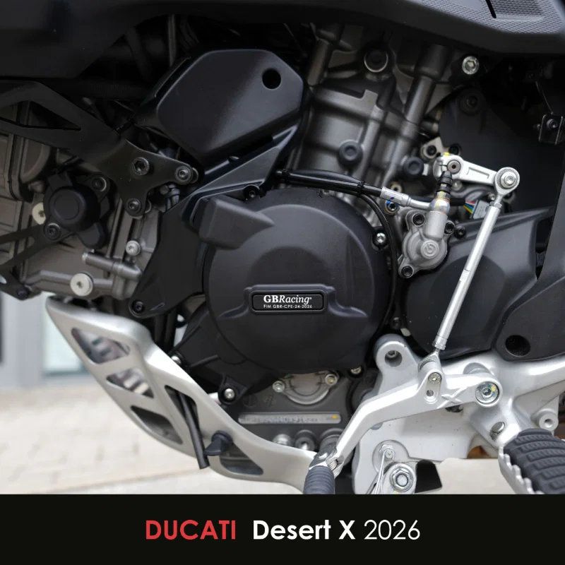 GBRacing Engine Case Cover Set for Ducati Panigale V2 (EC-V2-2025-SET-GBR)