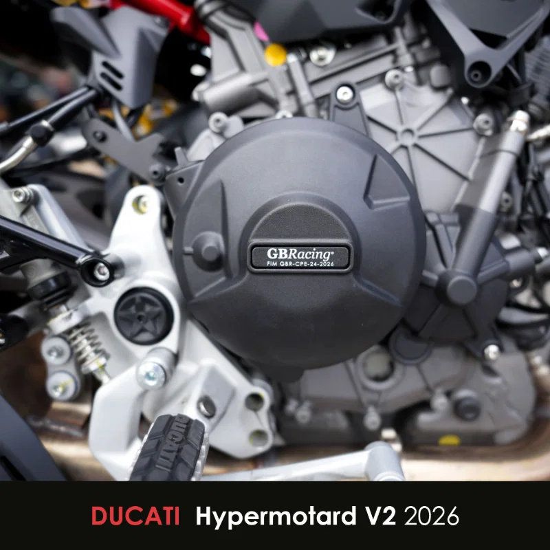 GBRacing Engine Case Cover Set for Ducati Panigale V2 (EC-V2-2025-SET-GBR)