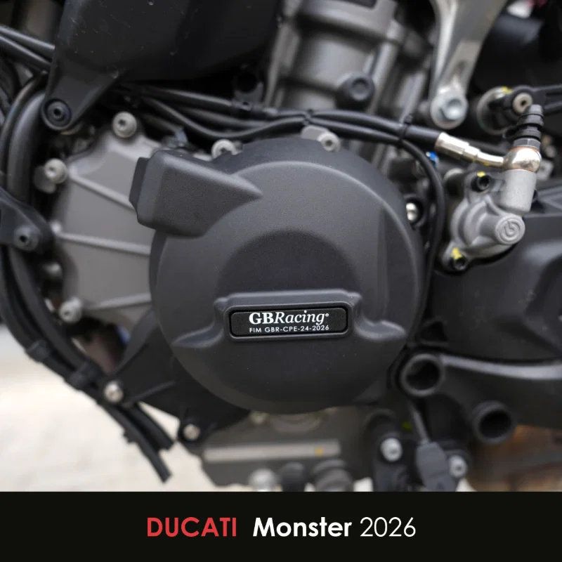 GBRacing Engine Case Cover Set for Ducati Panigale V2 (EC-V2-2025-SET-GBR)