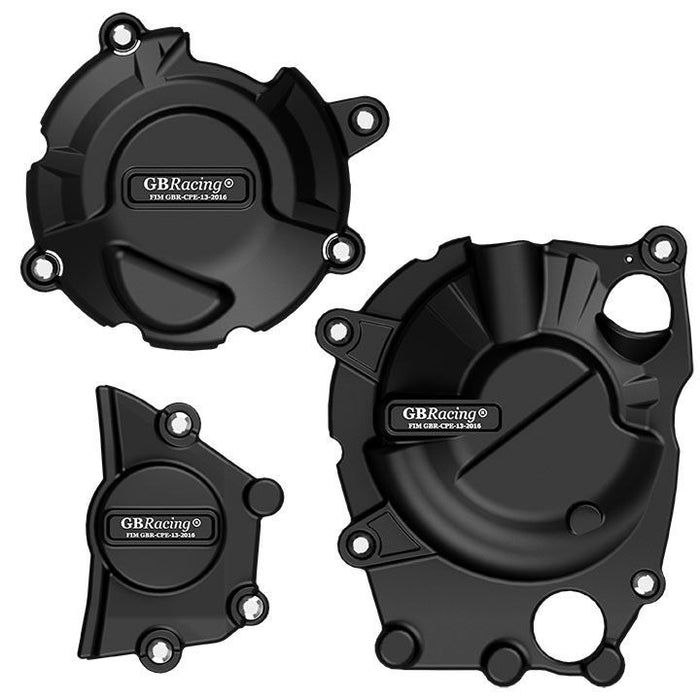 GBRacing Engine Case Cover Set for Kawasaki ZX-4R RR (EC-ZX-25R-2020-SET-GBR)