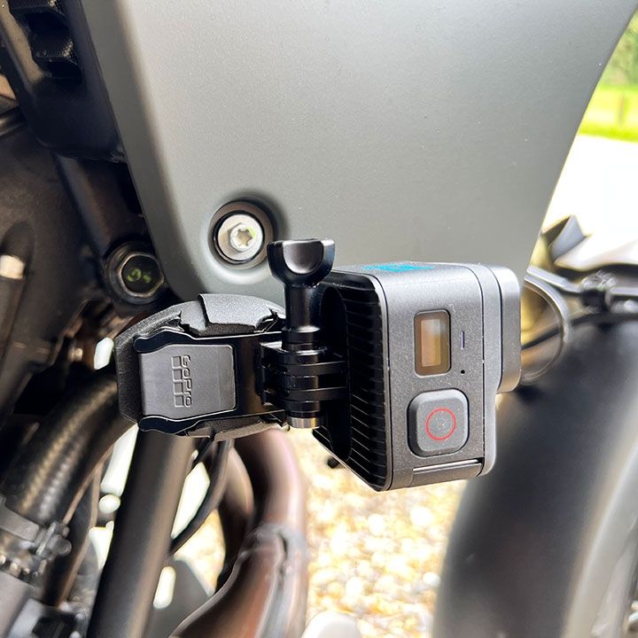 GBRacing GoPro Camera Fixed Mount for Yamaha Tenere 700 (FM8-GP-SET60)