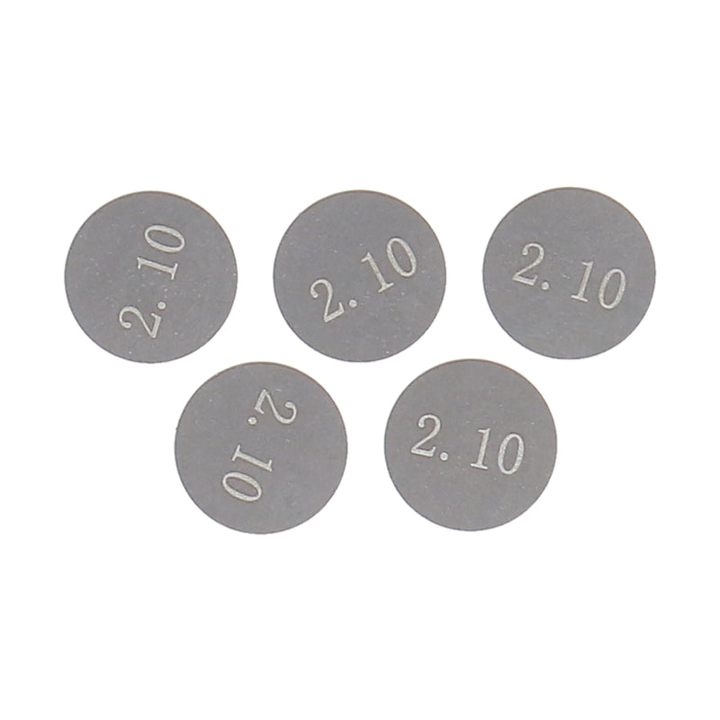 Wiseco 4 Stroke Valve Shim Valve Shim Refill Kit- 10.0 x 2.10mm (5) (W-VS0210)