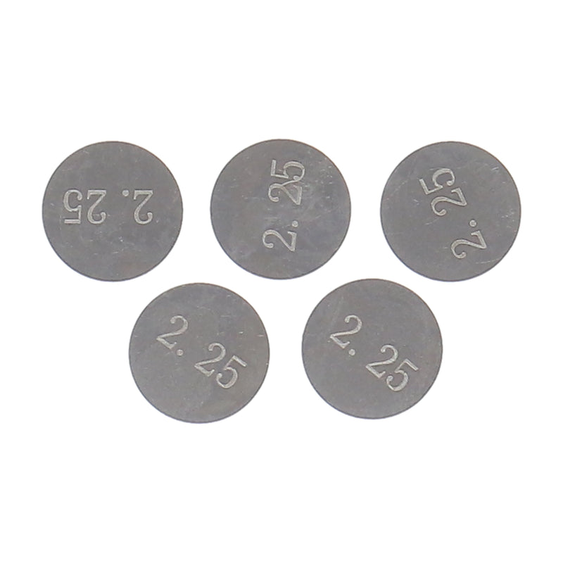 Wiseco 4 Stroke Valve Shim Valve Shim Refill Kit- 7.48 x 2.25mm (5) (W-VS7225)